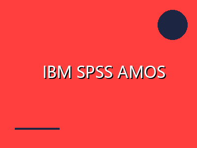 IBM SPSS AMOS 31.0