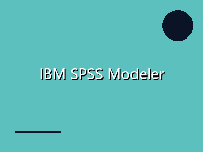 IBM SPSS Modeler 18.3