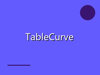 TableCurve 3D