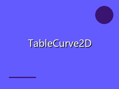 TableCurve 2D