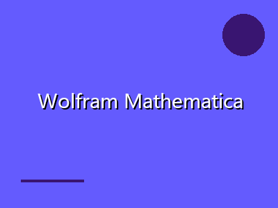 Wolfram Mathematica